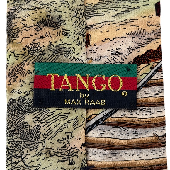 Tango by Max Raab Silk Americana Series Union Pacific Silk Tie - Picture 11 of 14